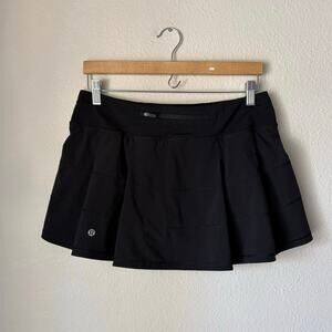 Lululemon wunder train black Skort skirt Athleisure Activewear Gym Minimalist